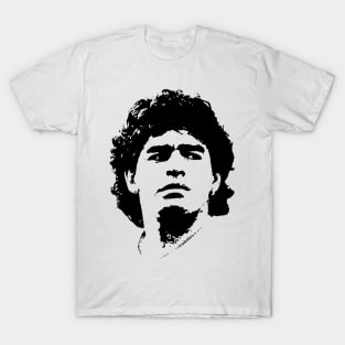 Diego Maradona Pop Art Portrait T-Shirt